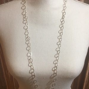 Sterling silver layering link chain